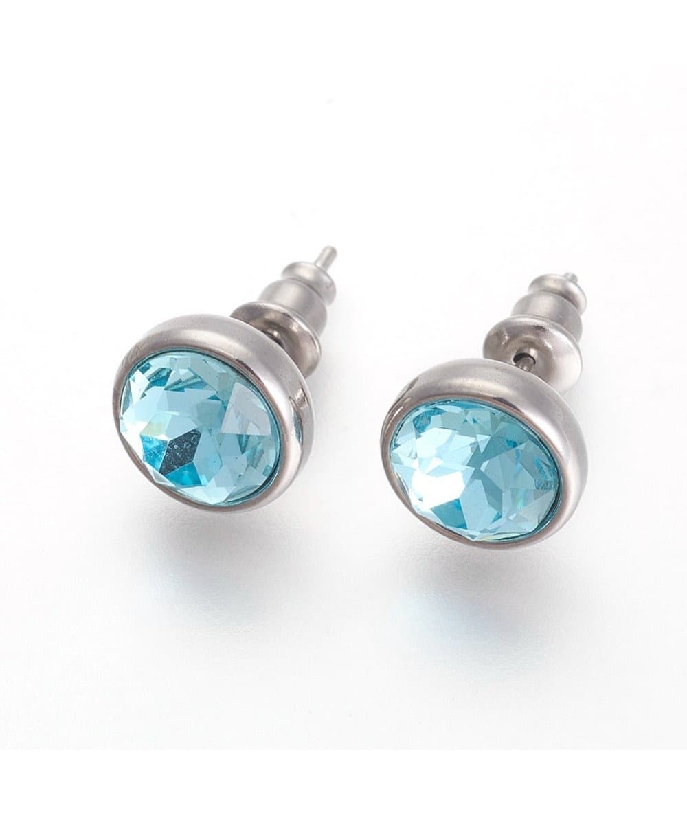 Orecchini Punto Luce Azzurro