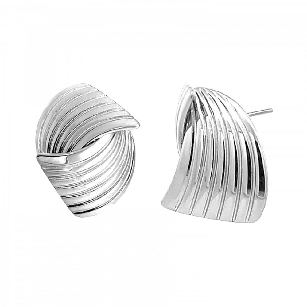Orecchini a Conchiglia Swirl